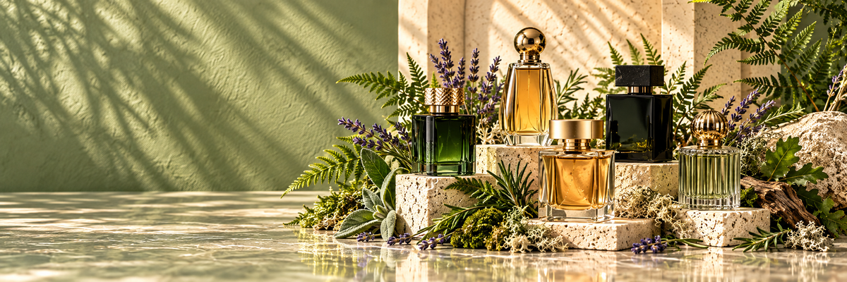 Fougere Perfumes collection banner at Aromaos Perfumes