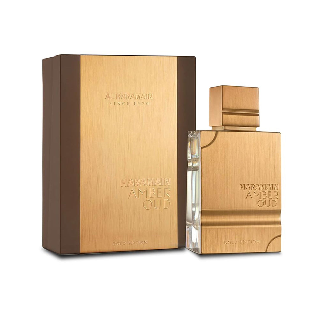 Al Haramain Amber Oud Gold Edition Eau De Parfum Spray 60ml (2 oz) - Unisex Arabian Perfume for Women & Men, Long-Lasting Amber Cologne with Refreshing & Sweet Fragrance
