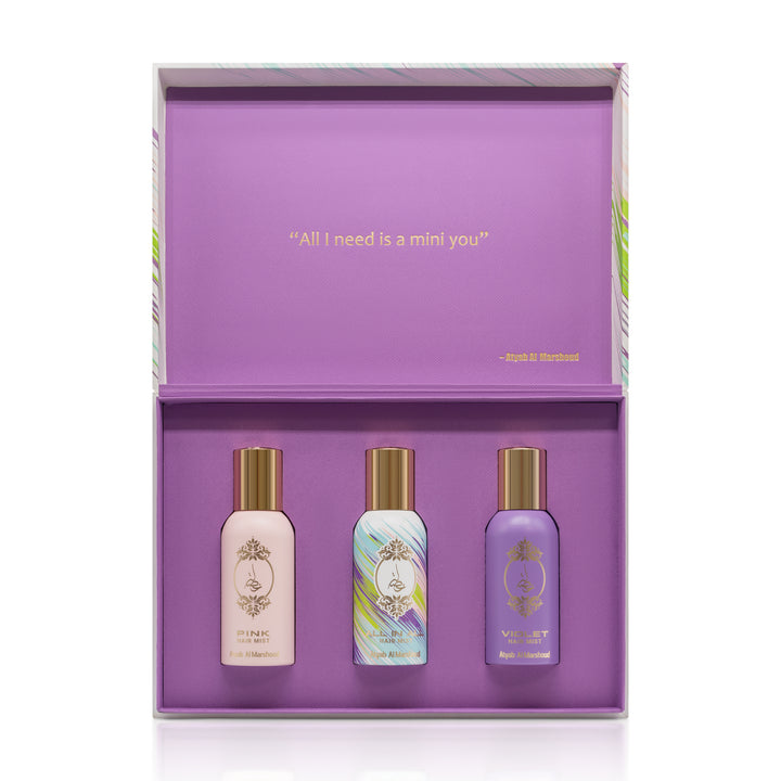 Atyab Al Marshoud All in All Hair Mist Gift Set 3 x 50ml