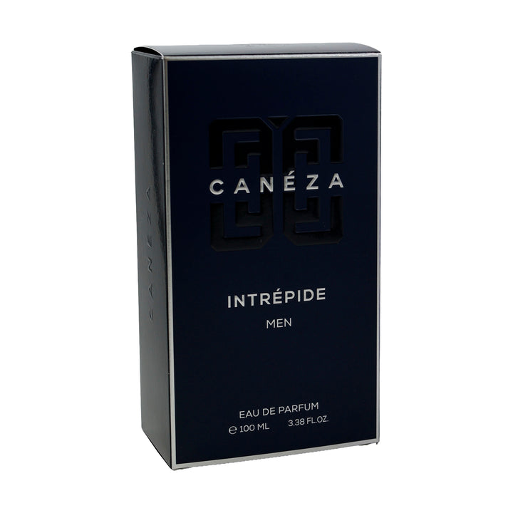 Caneza Intrepide Men Eau de Parfum 100 ml / 3.4 fl oz – Retail box on a white background
