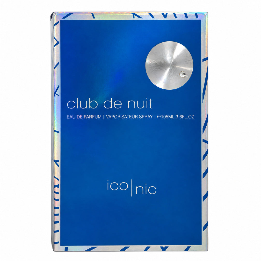 Armaf Club de Nuit Iconic Eau de Parfum 3.6 oz for Men — box