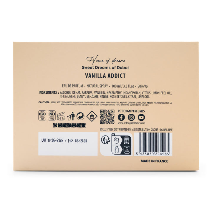 Vanilla Addict EDP - 100 ml