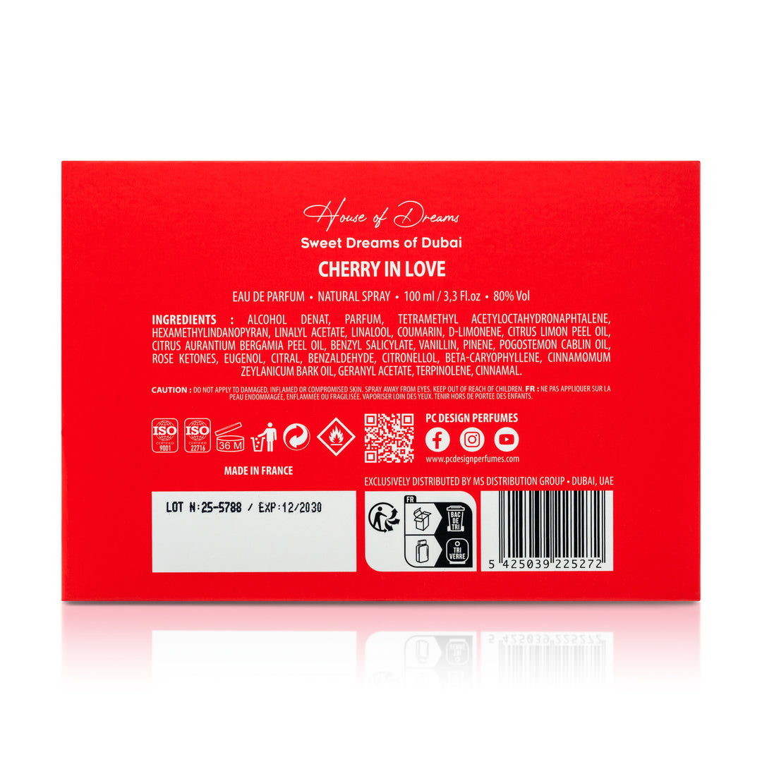 House of Dreams Cherry in Love Eau de Parfum 100ml