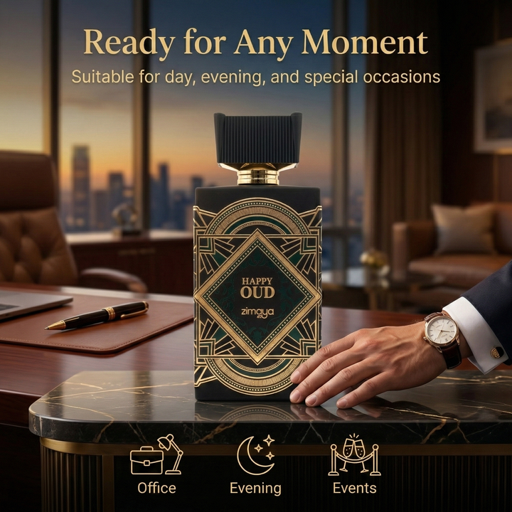 Zimaya Happy Oud Extrait de Parfum Unisex