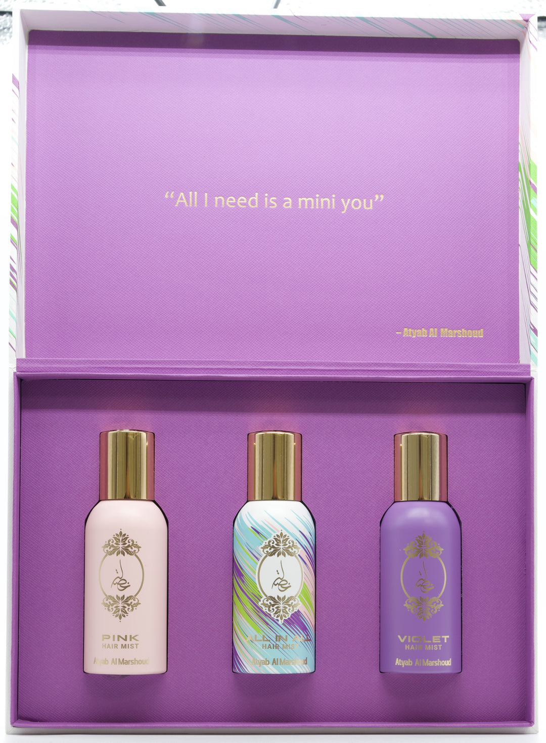 Atyab Al Marshoud All in All Hair Mist Gift Set 3 x 50ml
