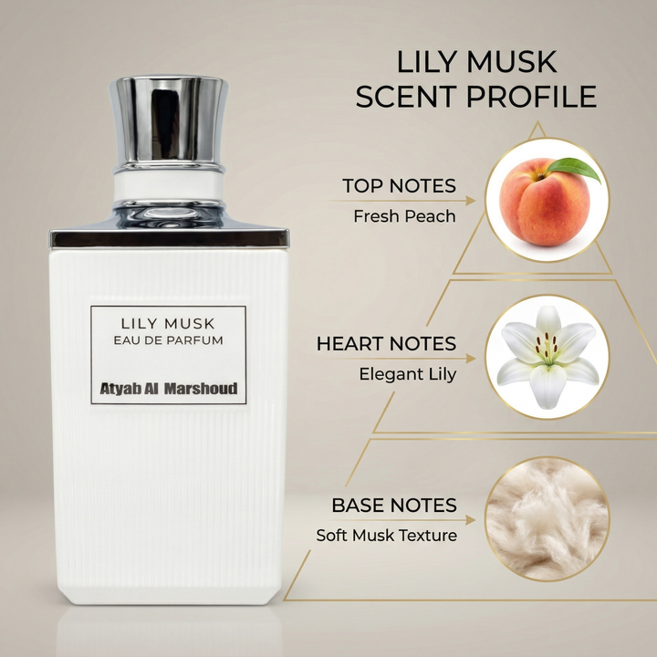 Atyab Al Marshoud Lily Musk Eau de Parfum 100ml