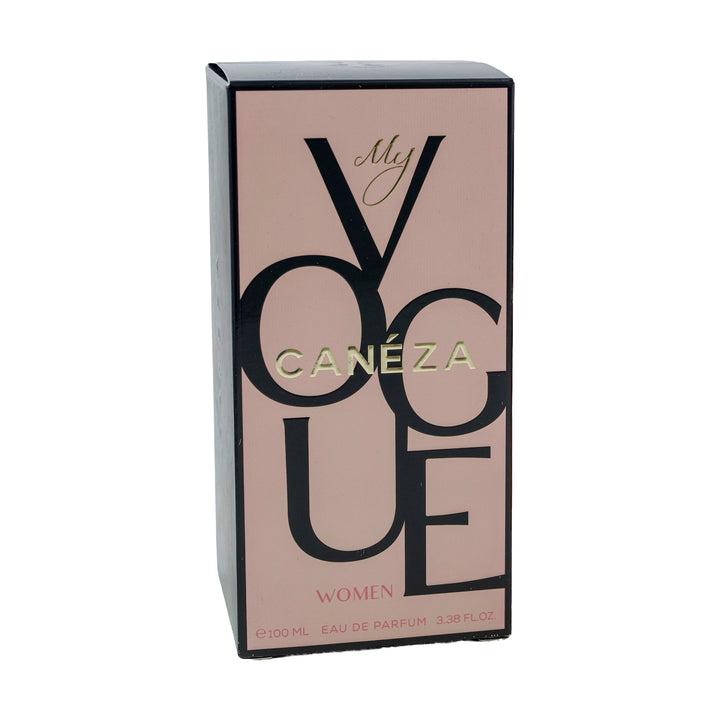 Caneza My Vogue Women Eau de Parfum 100 ml / 3.4 fl oz – Retail box on a white background