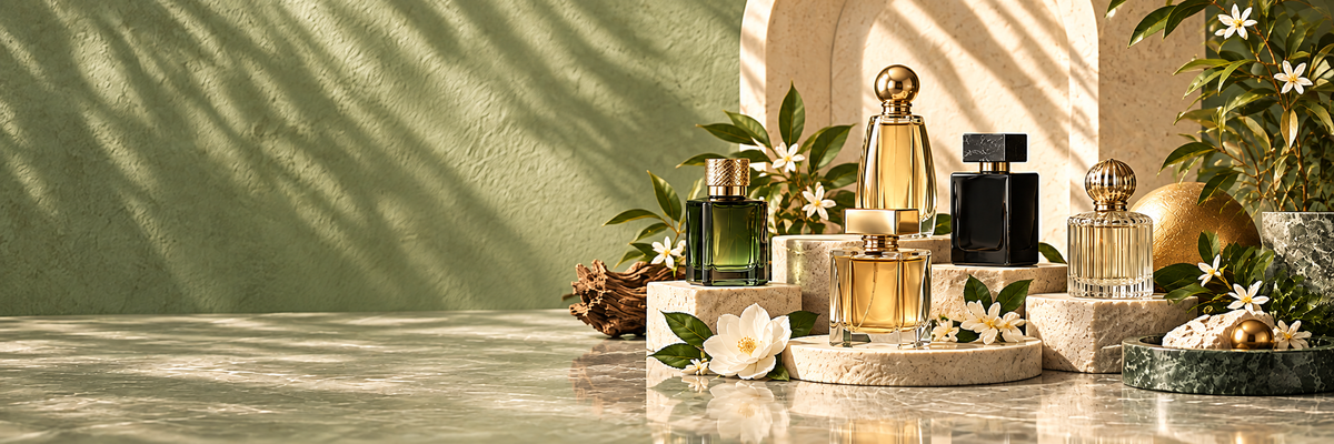 Aromaos Perfumes shop banner